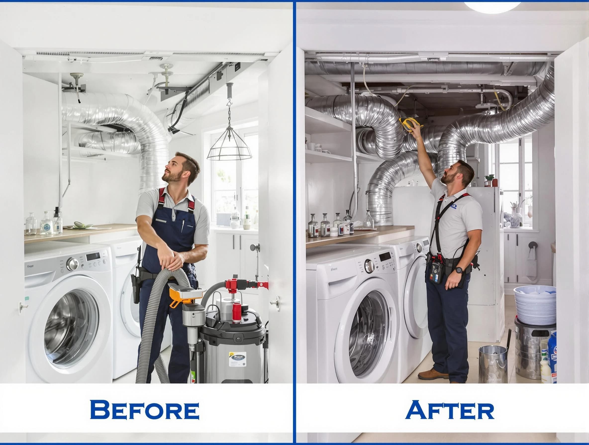 Expert gas dryer vent cleaning by Allison Park Dryer Vent Cleaning in Allison Park