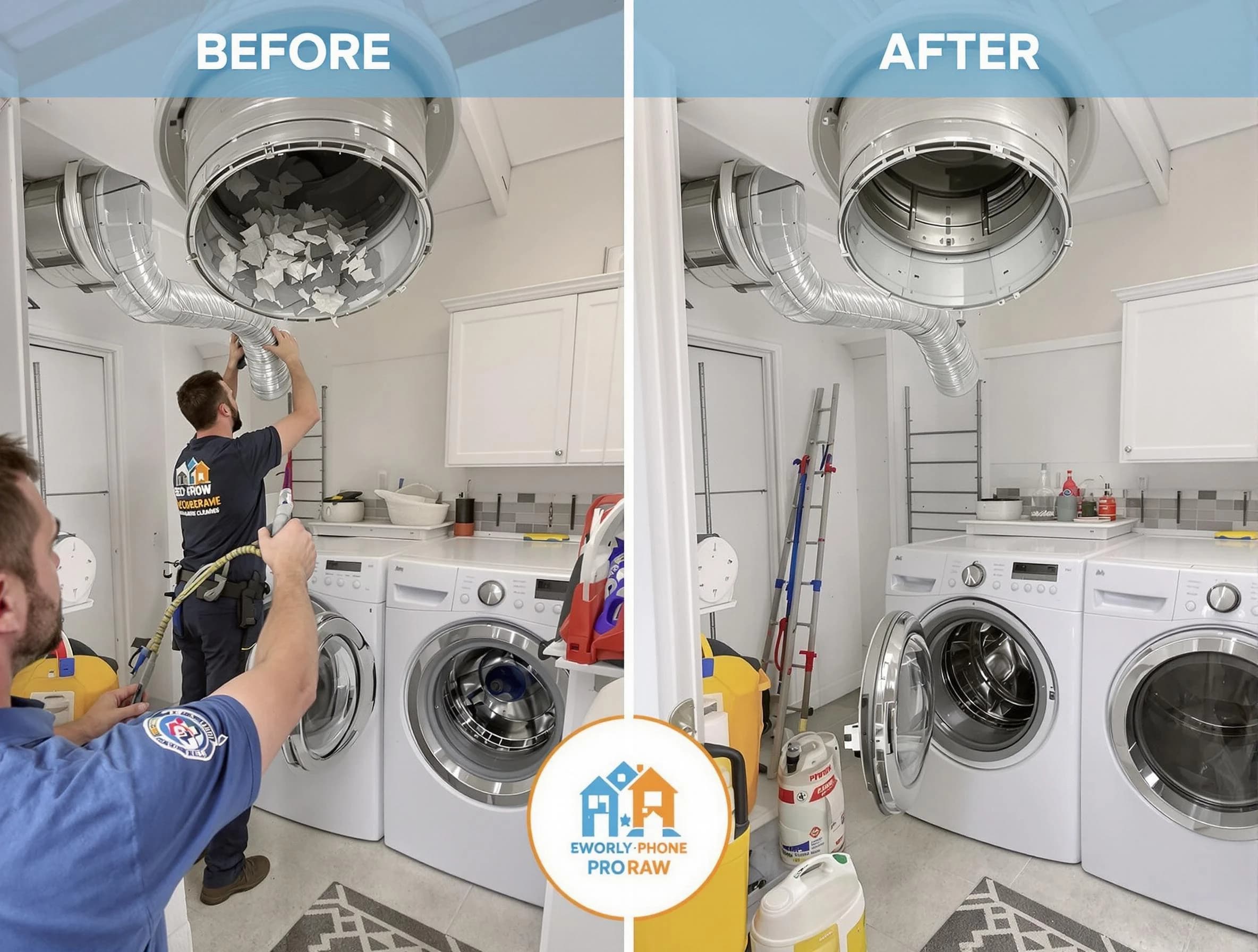 Residential dryer vent cleaning by Allison Park Dryer Vent Cleaning in Allison Park