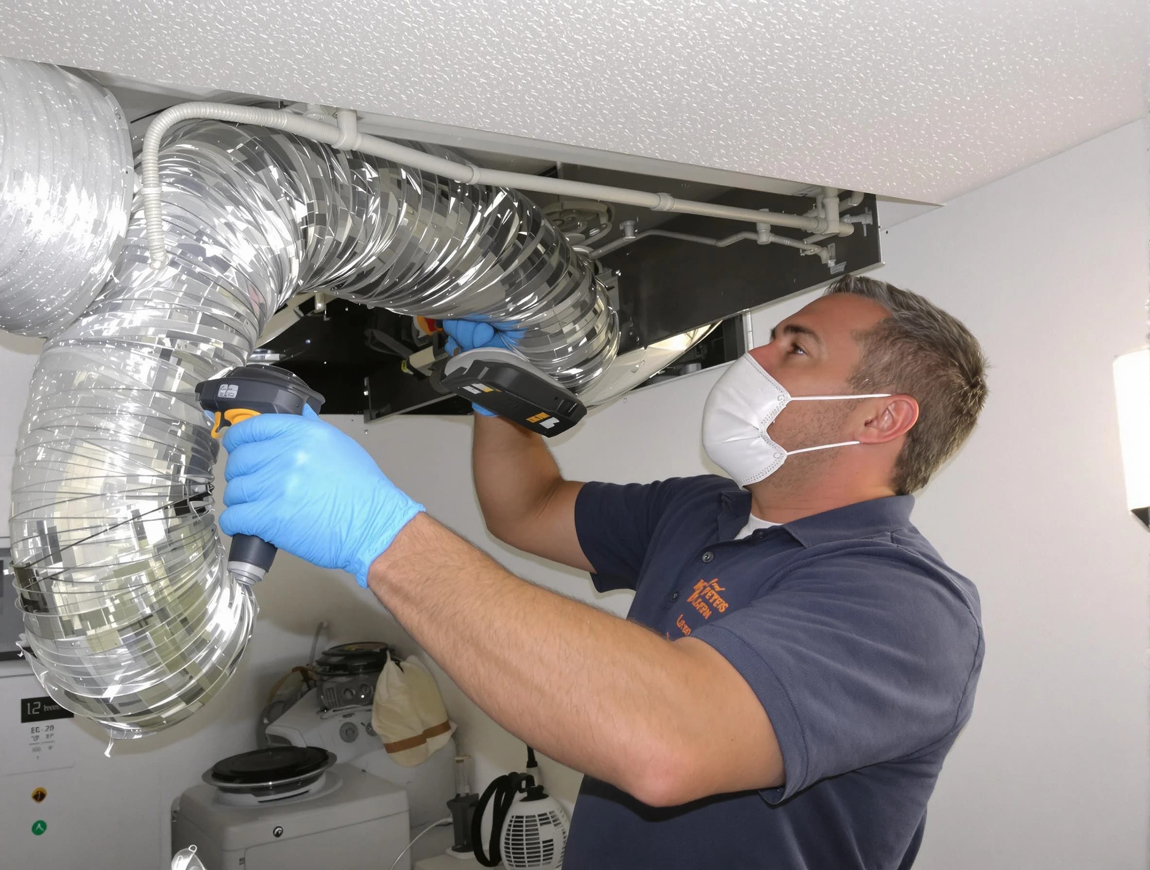 Allison Park Dryer Vent Cleaning professional performing thorough residential dryer vent cleaning in Allison Park
