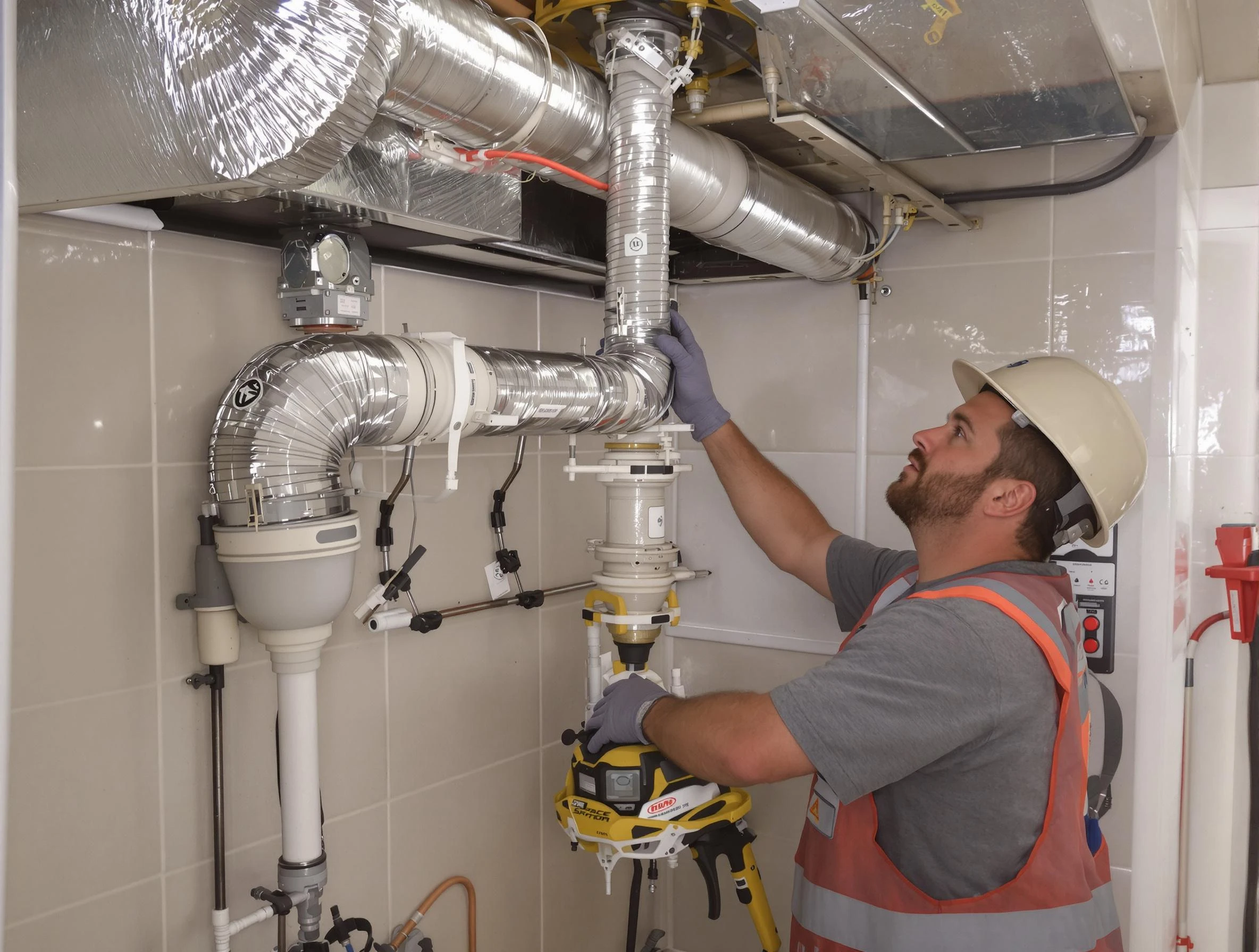 Allison Park Dryer Vent Cleaning expert performing professional dryer vent repair and installation in Allison Park